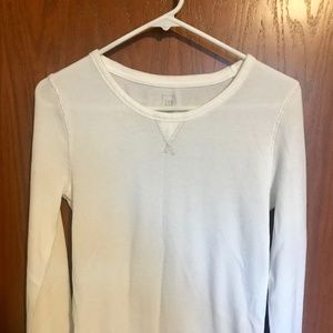 GAP | White Heathered Thermal Top